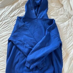 Boohoo Blue Hoodie Jacket